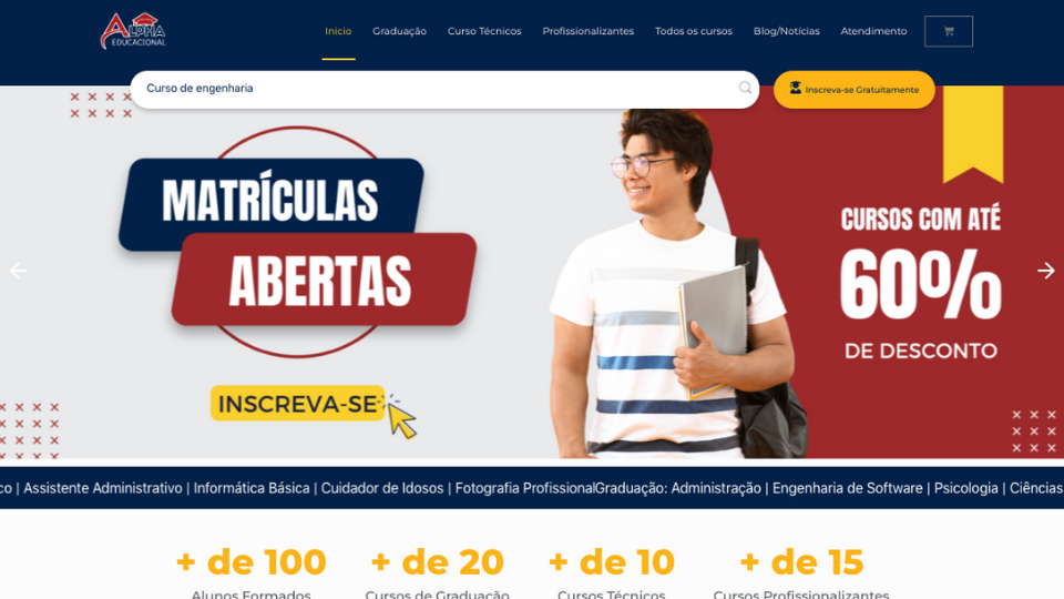 Site sustentável desenvolvido pela web aplicações